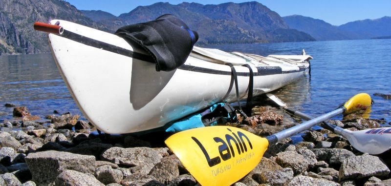 Kayaking in Machonico lakes on the Siete Lagos trail - imagen #4