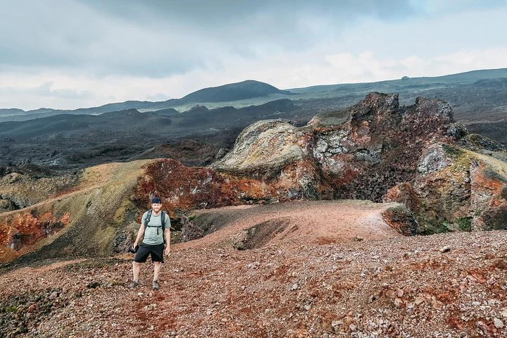 Excursión a pie al volcán Sierra Negra en la isla de Isabela - imagen #8