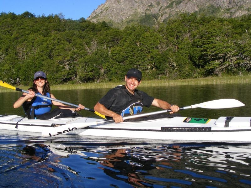 Kayaking in Machonico lakes on the Siete Lagos trail - imagen #2