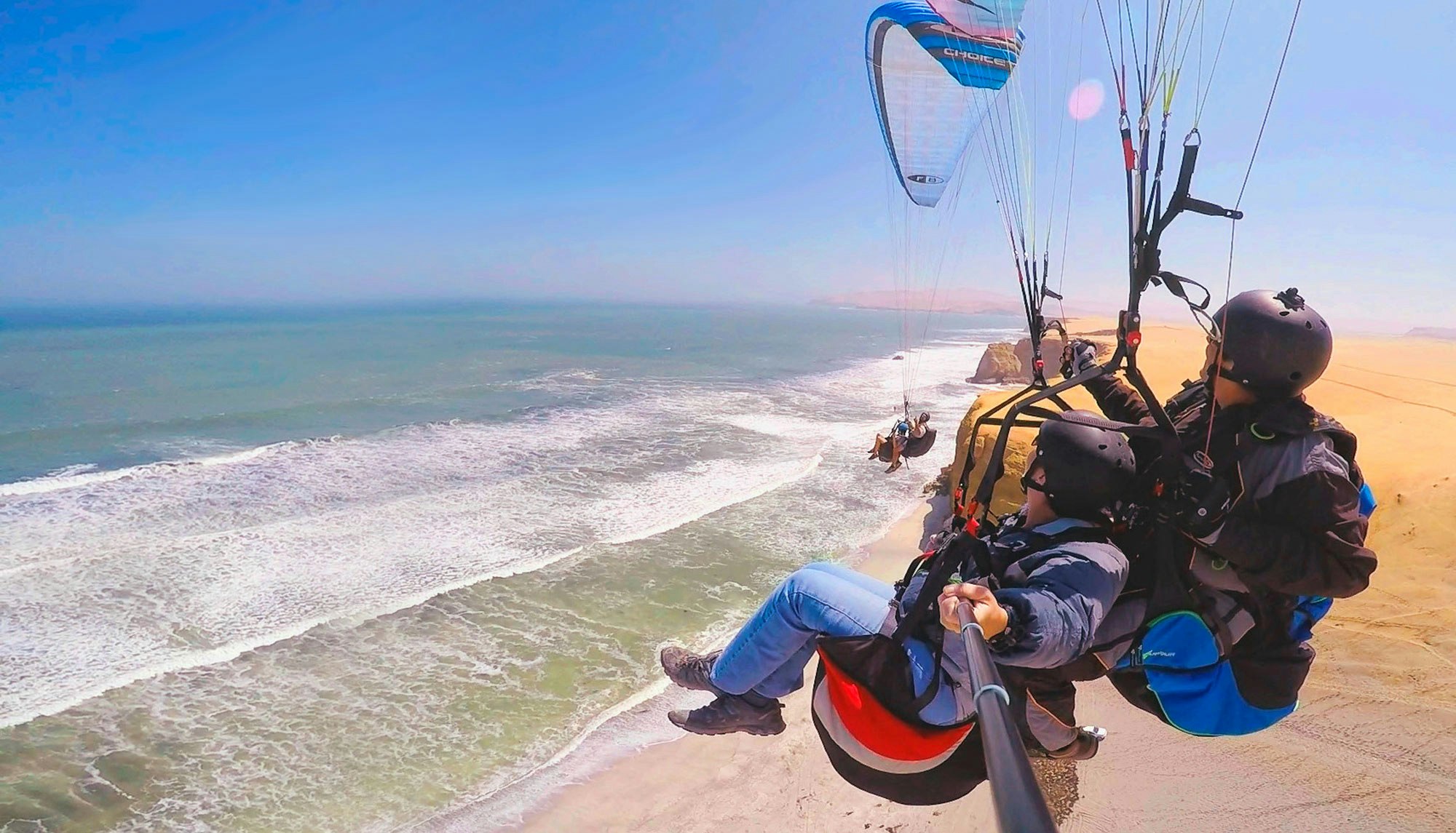 Par-07 : Paragliding Adventure - Soaring Over Paracas Reserve - imagen #4